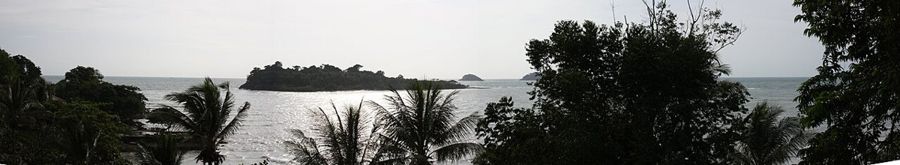 카이배 해변의 해안 풍경